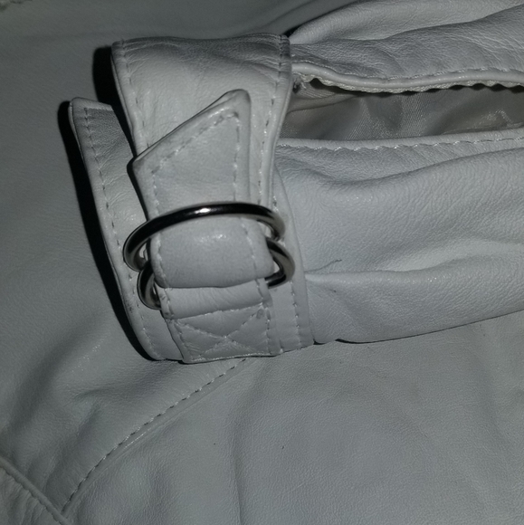 80s REAL VINTAGE LEATHER JACKET SIZE MEDIUM - Picture 9 of 9